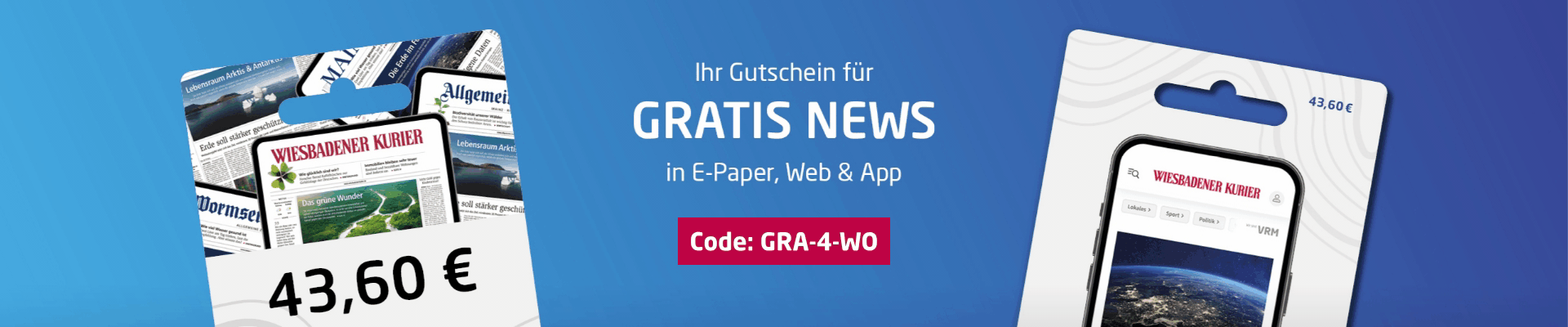 Link zum Angebot - 4 Wochen Gratis-News lesen
