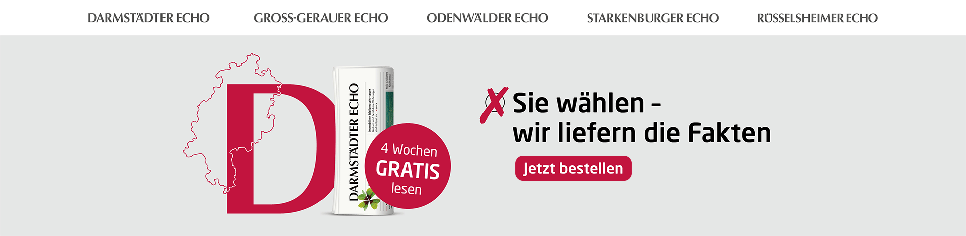 Link zum Angebot - 4 Wochen Gratis-News lesen