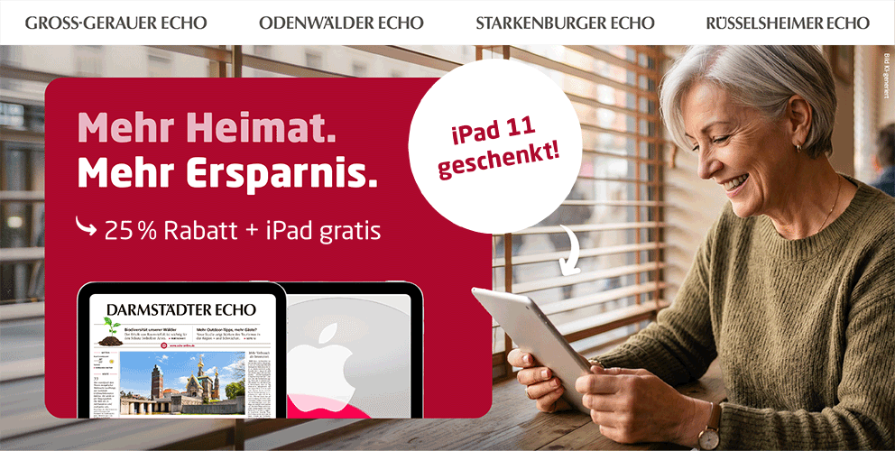 Link zum Angebot - Gratis iPad + 25 % Rabatt