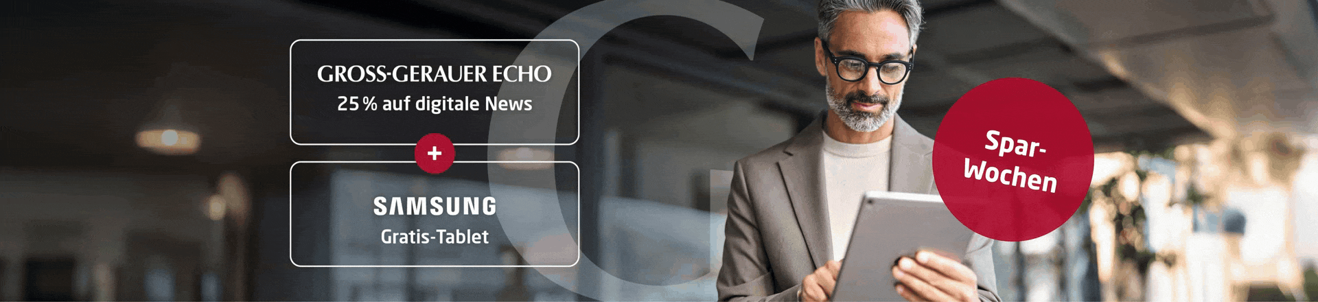 Link zum Angebot - 25 % sparen inkl. gratis Tablet
