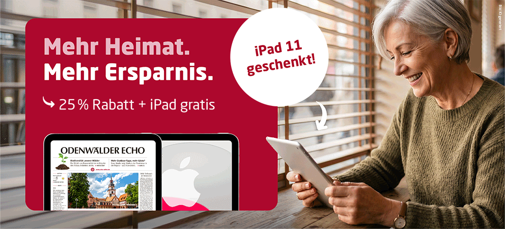 Link zum Angebot - Gratis iPad + 25 % Rabatt