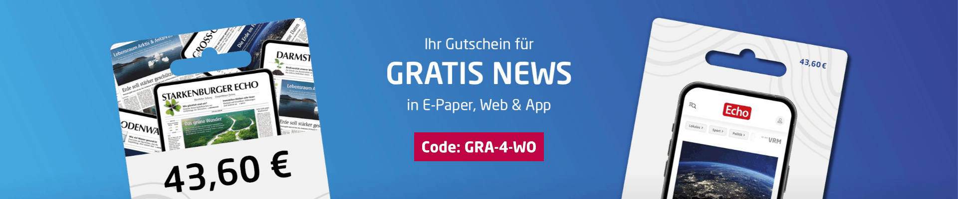 Link zum Angebot - 4 Wochen Gratis-News lesen