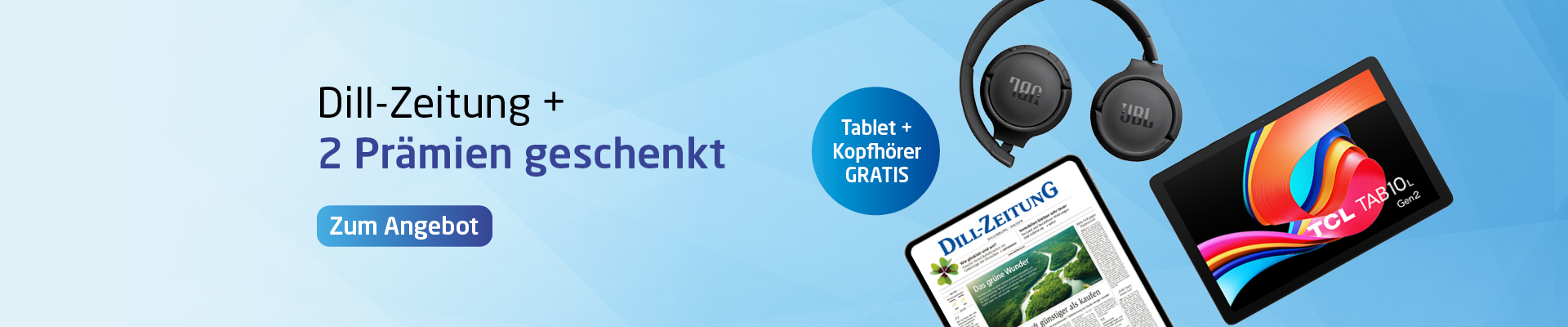 Link zum Angebot - Jetzt das Digitalpaket inklusive zwei gratis Prämien sichern.