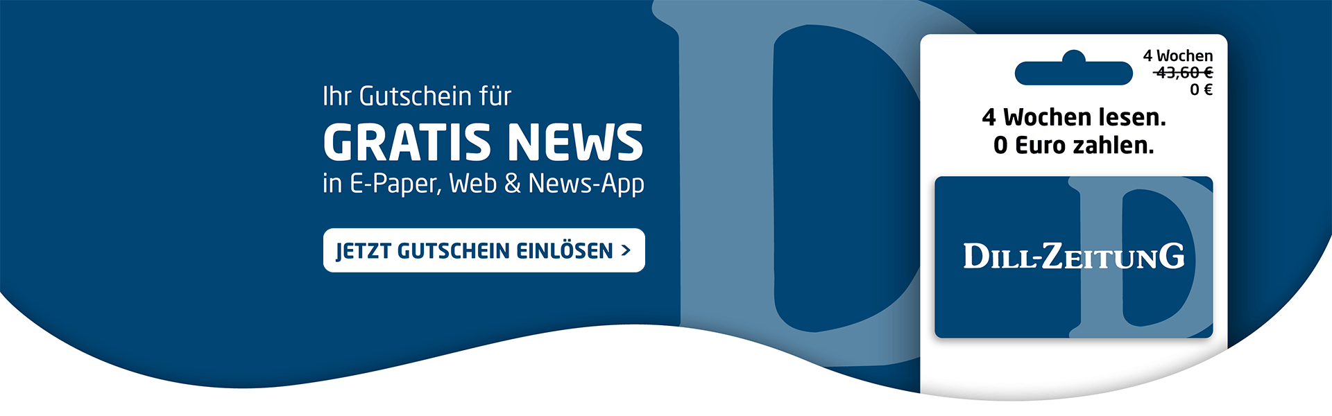 Link zum Angebot - Gutschein einlösen: 4 Wochen Gratis-News
