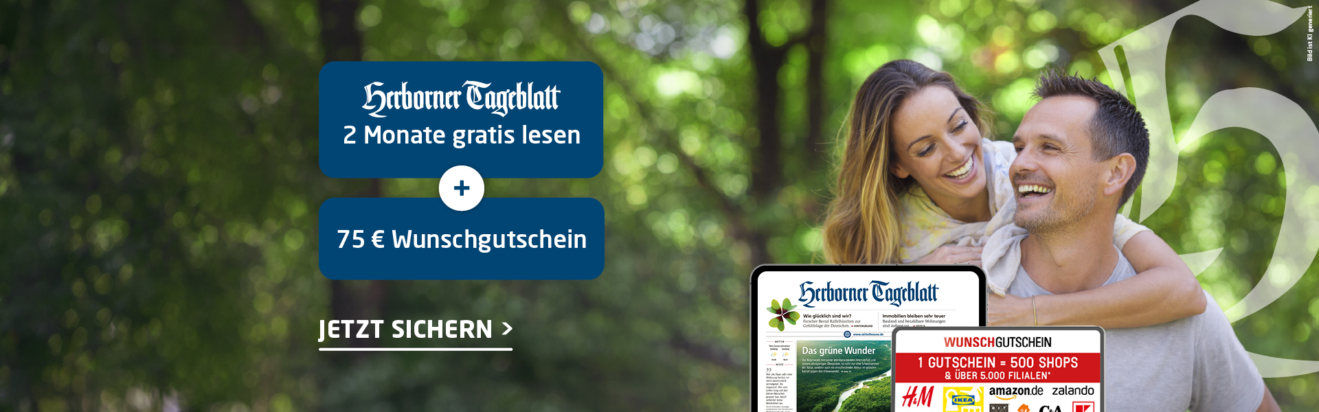 Link zum Angebot - 2 Monate gratis lesen + 75 € Wunschgutschein