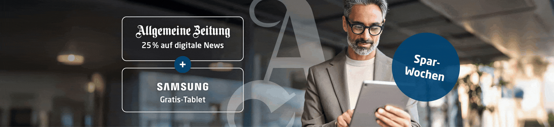 Link zum Angebot - 25 % sparen inkl. gratis Tablet