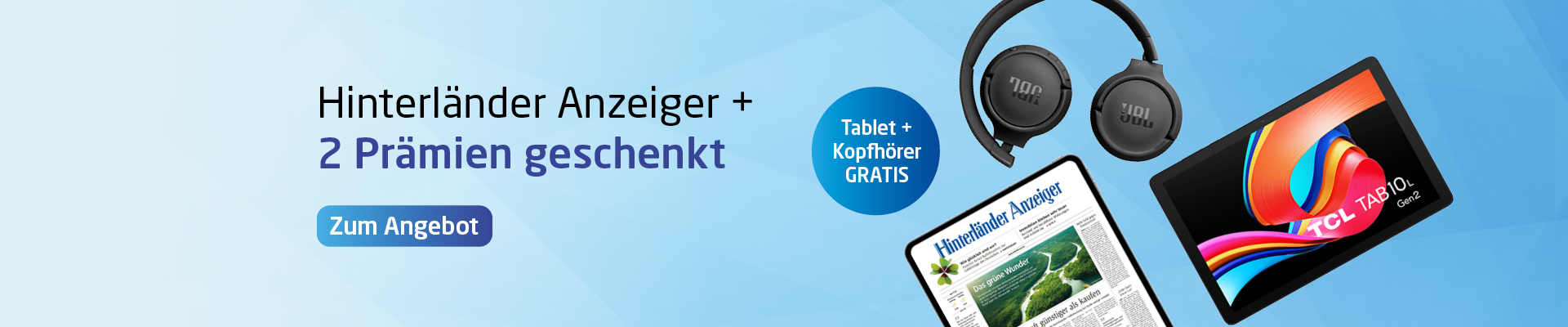Link zum Angebot - Jetzt das Digitalpaket inklusive zwei gratis Prämien sichern.