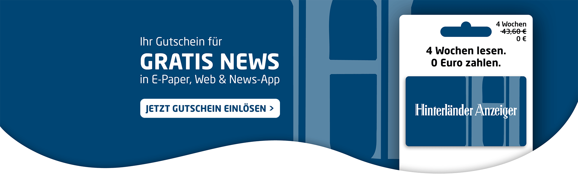 Link zum Angebot - Gutschein einlösen: 4 Wochen Gratis-News