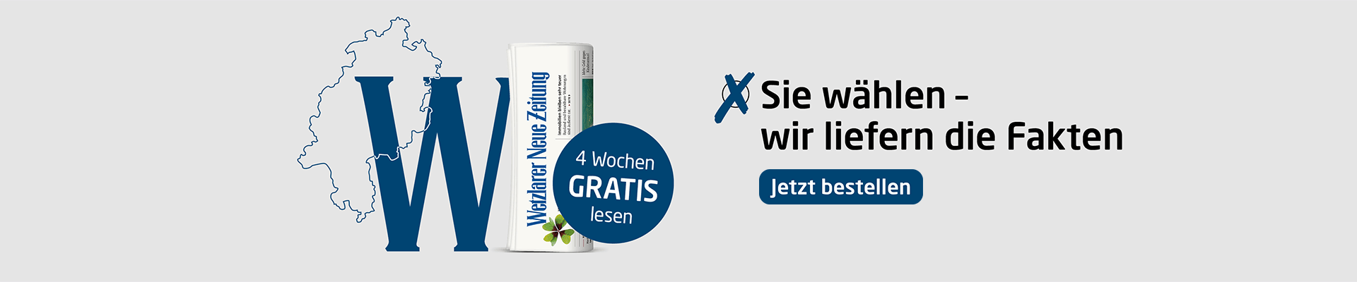 Link zum Angebot - 4 Wochen Gratis-News lesen