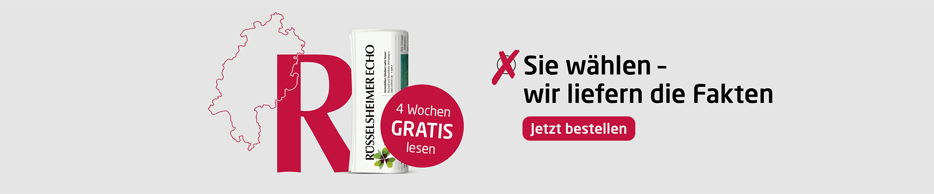 Link zum Angebot - 4 Wochen Gratis-News lesen