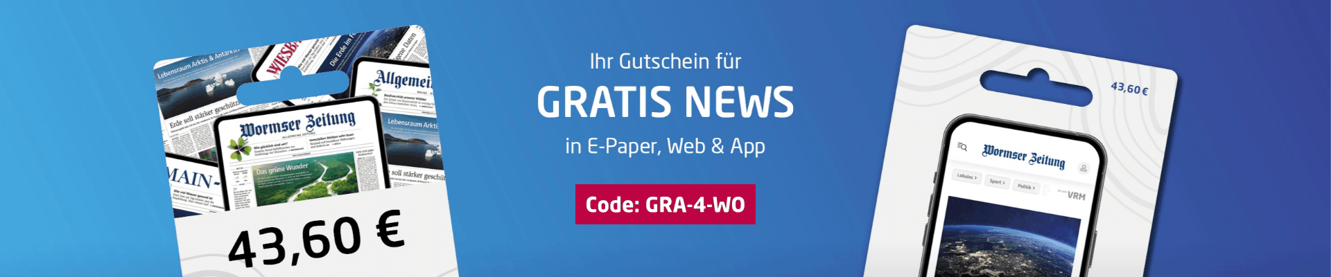 Link zum Angebot - 4 Wochen Gratis-News lesen