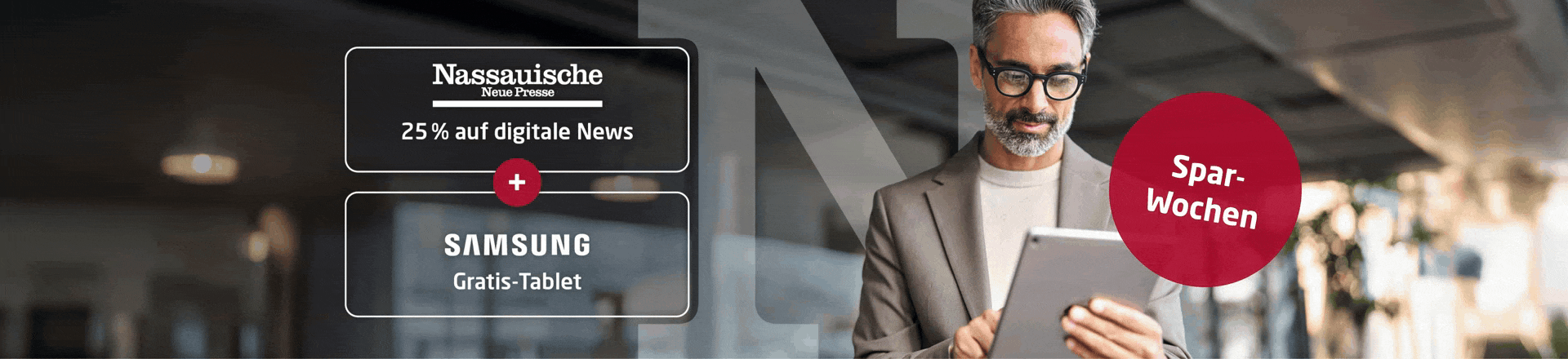 Link zum Angebot - 25 % sparen inkl. gratis Tablet