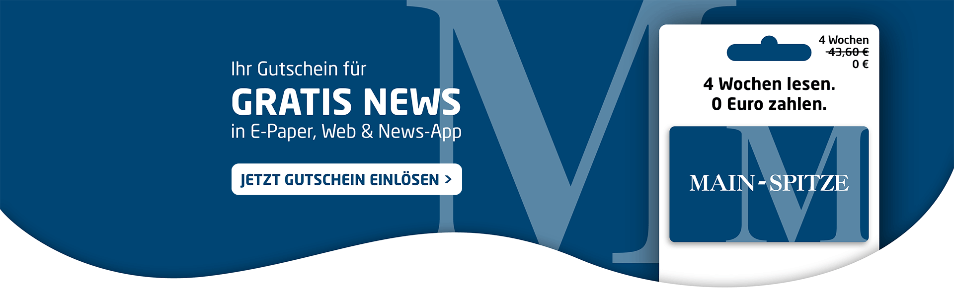 Link zum Angebot - Gutschein einlösen: 4 Wochen Gratis-News