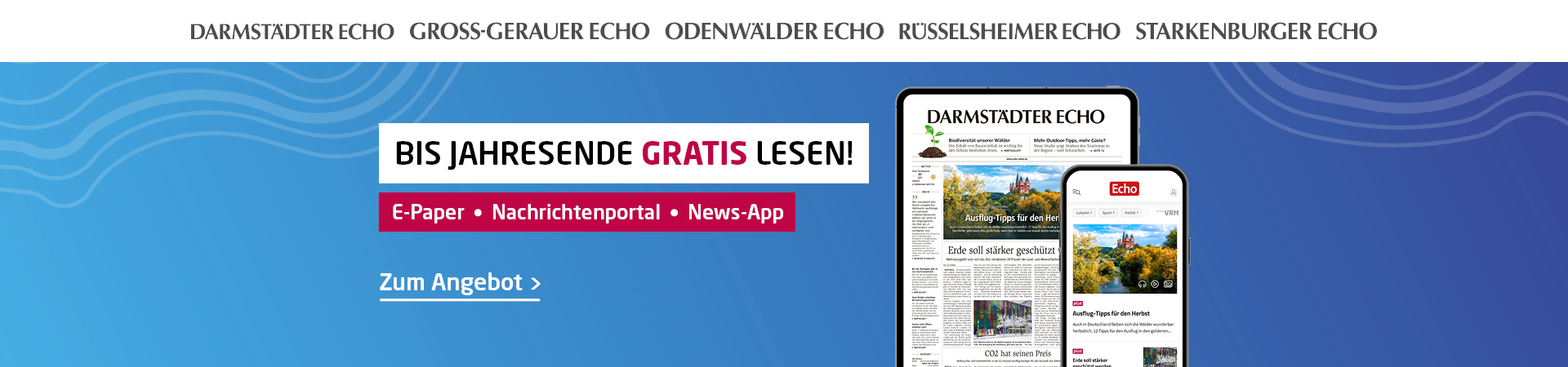 News in E-Paper, Web & App bis Jahresende kostenlos lesen