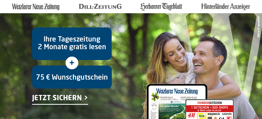 Link zum Angebot - 2 Monate gratis lesen + 75 € Wunschgutschein