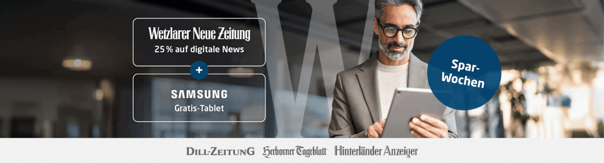 Link zum Angebot - 25 % sparen inkl. gratis Tablet